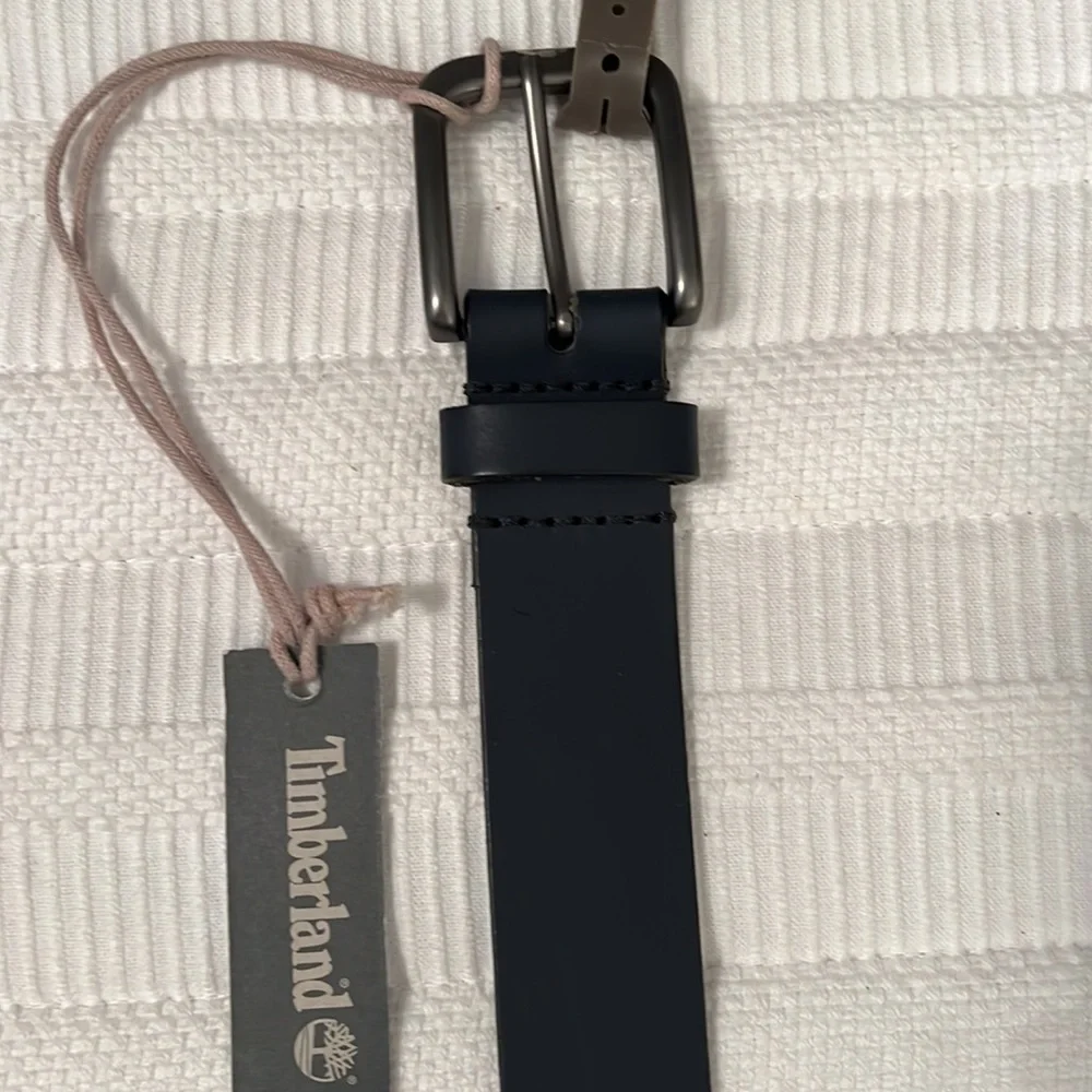 New with Tags Men’s Timberland Navy Belt Size 32